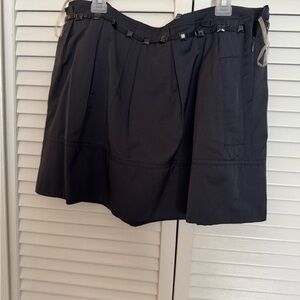 Forever 21 Black Pleated Skirt